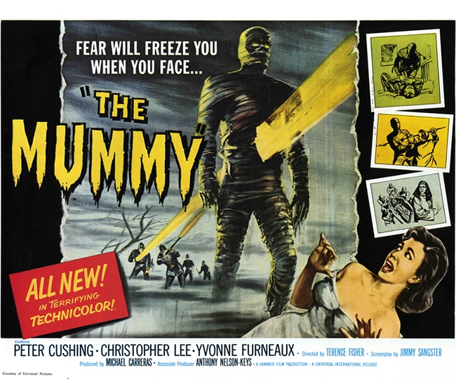 vintage movie poster, The Mummy